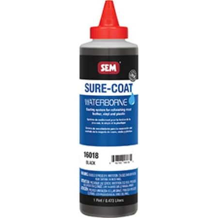 Sem Products Sure Coat Interior Paint, Black SEM-16018